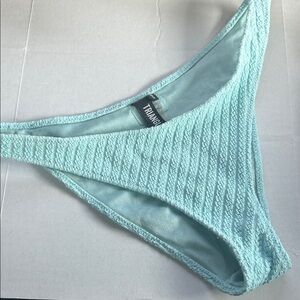 For bundles only - Triangl Swimwear swim Aqua bikini bottom ribbed M